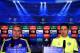 LONDON, ENGLAND - OCTOBER 20: (L-R) Chelsea manager Jose Mourinho and Nemanja Matic of Chelsea speak to the media during the Chelsea FC Press Conference ahead of the UEFA Champions League Group G match against NK Maribor at the Chelsea training ground on October 20, 2014 in Cobham, United Kingdom. (Photo by Mike Hewitt/Getty Images)