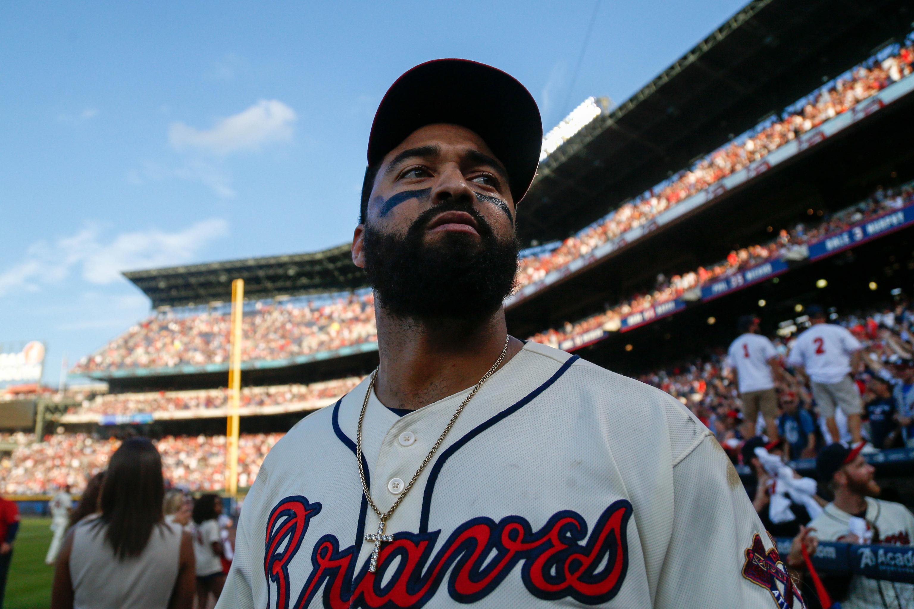 Matt Kemp came to Braves camp leaner and perhaps even stronger