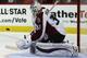 CHICAGO, IL - DECEMBER 23: Calvin Pickard #31 of the Colorado Avalanche makes a save against the Chicago Blackhawks at the United Center on December 23, 2016 in Chicago, Illinois. (Photo by Jonathan Daniel/Getty Images)