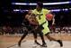 NEW YORK, NY - MARCH 24: Johnathan Motley #5 of the Baylor Bears shoots the ball against the South Carolina Gamecocks during the 2017 NCAA Men's Basketball Tournament East Regional at Madison Square Garden on March 24, 2017 in New York City. (Photo by Elsa/Getty Images)