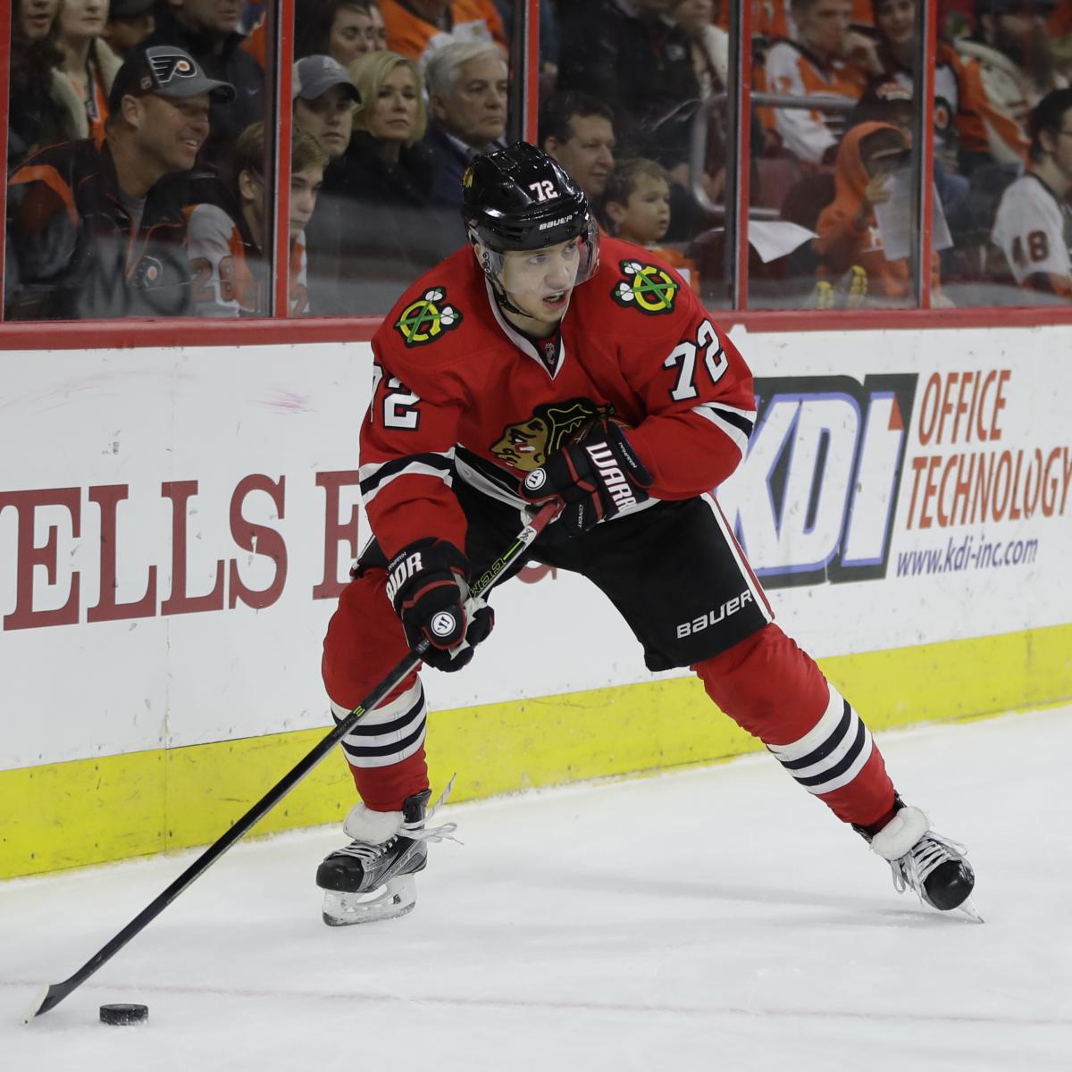 Blackhawks trade Brandon Saad to Blue Jackets in 7-player deal