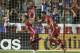 FC Dallas forward Jesus Ferreira (27) celebrates scoring a goal with teammate Cristian Colman (9) during the second half of an MLS soccer match against Real Salt Lake in Frisco, Texas, Saturday, June 3, 2017. (AP Photo/LM Otero)