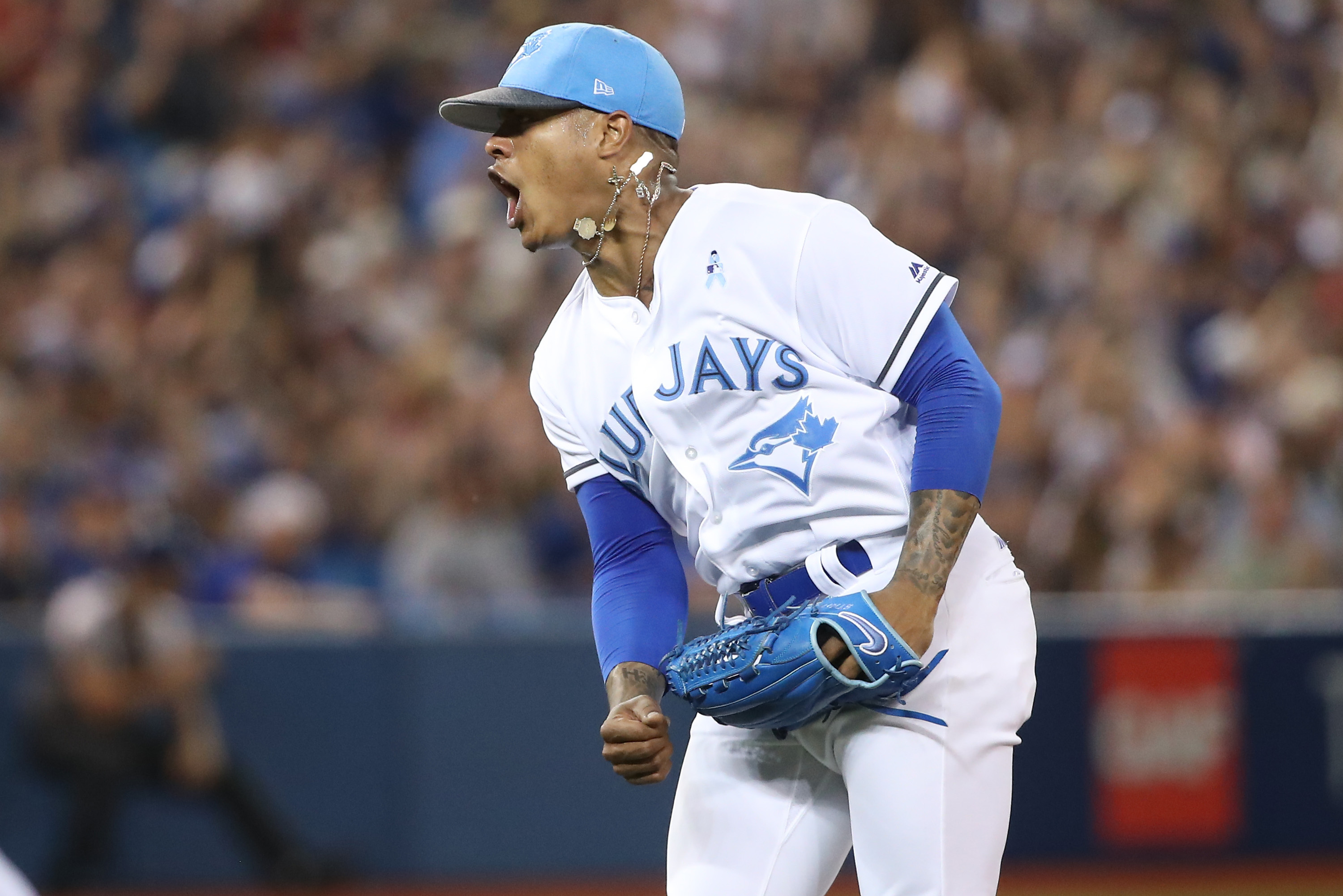 Marcus Stroman doesn't necessarily get high marks, but gets a win
