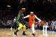 NEW YORK, NY - JUNE 25: Allen Iverson #3 of 3's Company handles the ball against Derrick Byars #4 of the Ball Hogs during week one of the BIG3 three on three basketball league at Barclays Center on June 25, 2017 in New York City. (Photo by Al Bello/Getty Images)