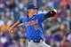 Omaha, NE - JUNE 26: Pitcher Brady Singer #51 of the Florida Gators delivers a pitch against the LSU Tigers in the first inning during game one of the College World Series Championship Series on June 26, 2017 at TD Ameritrade Park in Omaha, Nebraska. (Photo by Peter Aiken/Getty Images)