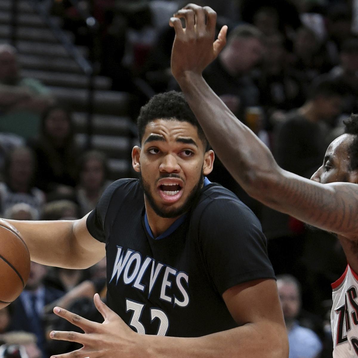 Karl-Anthony Towns Says All-NBA Snub 'Did a Little Damage' to Him | Bleacher Report ...