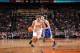 PHOENIX, AZ - APRIL 5: Jared Dudley #3 of the Phoenix Suns handles the ball during a game against the Golden State Warriors on April 5, 2017 at Talking Stick Resort Arena in Phoenix, Arizona. NOTE TO USER: User expressly acknowledges and agrees that, by downloading and/or using this photograph, user is consenting to the terms and conditions of the Getty Images License Agreement. Mandatory Copyright Notice: Copyright 2017 NBAE (Photo by Noah Graham/NBAE via Getty Images)