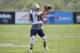 New England Patriots wide receiver Danny Amendola catches the ball during NFL football practice, Tuesday, June 13, 2017, in Foxborough, Mass. (AP Photo/Steven Senne)