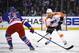 NEW YORK, NY - APRIL 02: Claude Giroux #28 of the Philadelphia Flyers skates against the New York Rangers at Madison Square Garden on April 2, 2017 in New York City. The Rangers defeated the Flyers 4-3. (Photo by Bruce Bennett/Getty Images)