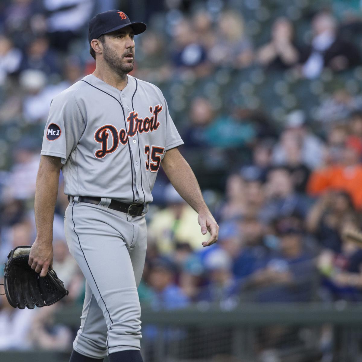 Justin Verlander Trade Rumors Tigers SP Expected to Hit Market Before