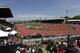 Hayward Field is viewed during the Prefontaine Classic track and field meet in Eugene, Ore., Saturday, May 30, 2015. (AP Photo/Don Ryan)