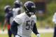 Chicago Bears linebacker Jerrell Freeman works out during the NFL football team's minicamp at Halas Hall, Wednesday, June 14, 2017, in Lake Forest, Ill. (AP Photo/Nam Y. Huh)