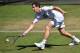 Britain's Andy Murray practices at The All England Tennis Club in Wimbledon, southwest London, on July 2, 2017, on the eve of the start of the 2017 Wimbledon Championships tennis tournament. / AFP PHOTO / Glyn KIRK / RESTRICTED TO EDITORIAL USE (Photo credit should read GLYN KIRK/AFP/Getty Images)