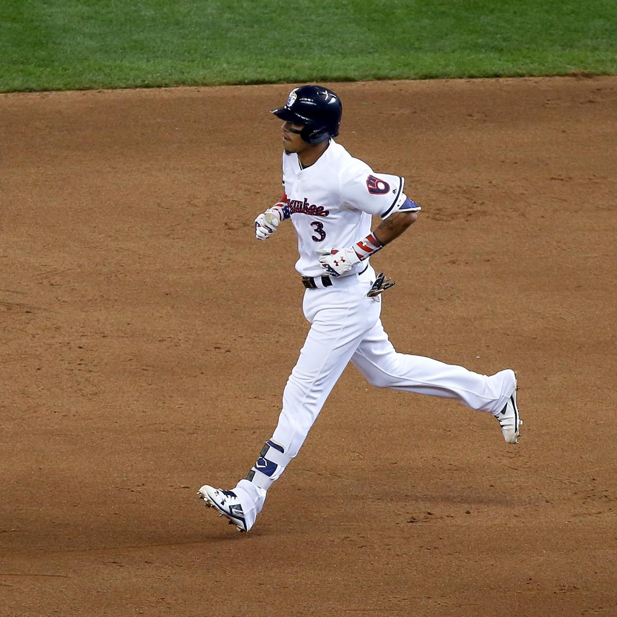 Orlando Arcia Scores from 1st Base on Infield Hit News, Scores