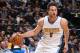 DENVER, CO - APRIL 7: Danilo Gallinari #8 of the Denver Nuggets handles the ball against the New Orleans Pelicans on April 7, 2017 at the Pepsi Center in Denver, Colorado. NOTE TO USER: User expressly acknowledges and agrees that, by downloading and/or using this Photograph, user is consenting to the terms and conditions of the Getty Images License Agreement. Mandatory Copyright Notice: Copyright 2017 NBAE (Photo by Garrett Ellwood/NBAE via Getty Images)