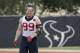 Houston Texans defensive end J.J. Watt (99) stretches during an NFL organized team activities football practice Tuesday, June 6, 2017, in Houston. (AP Photo/David J. Phillip)