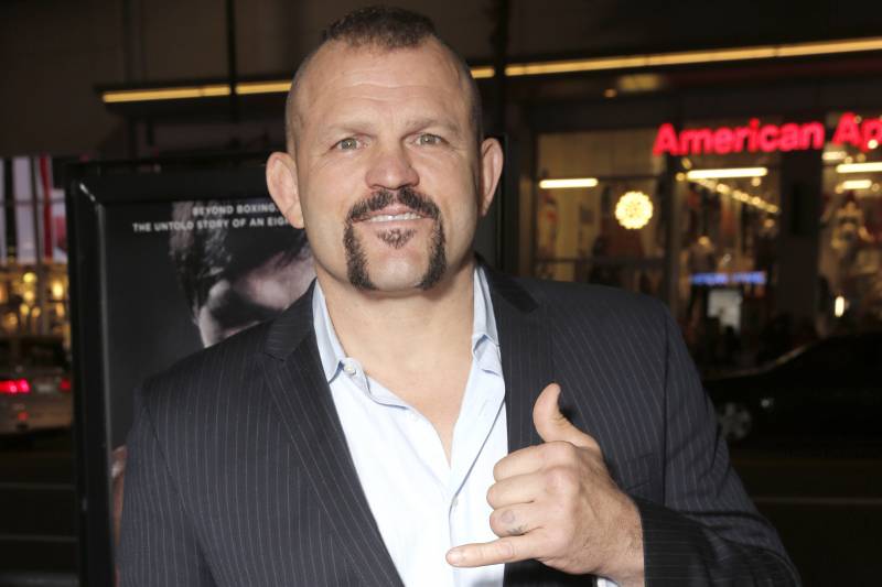 Chuck Liddell attends the premiere of 'Manny' at TCL Chinese Theatre on January 20, 2015 in Los Angeles. (Photo by Todd Williamson/Invision/AP)