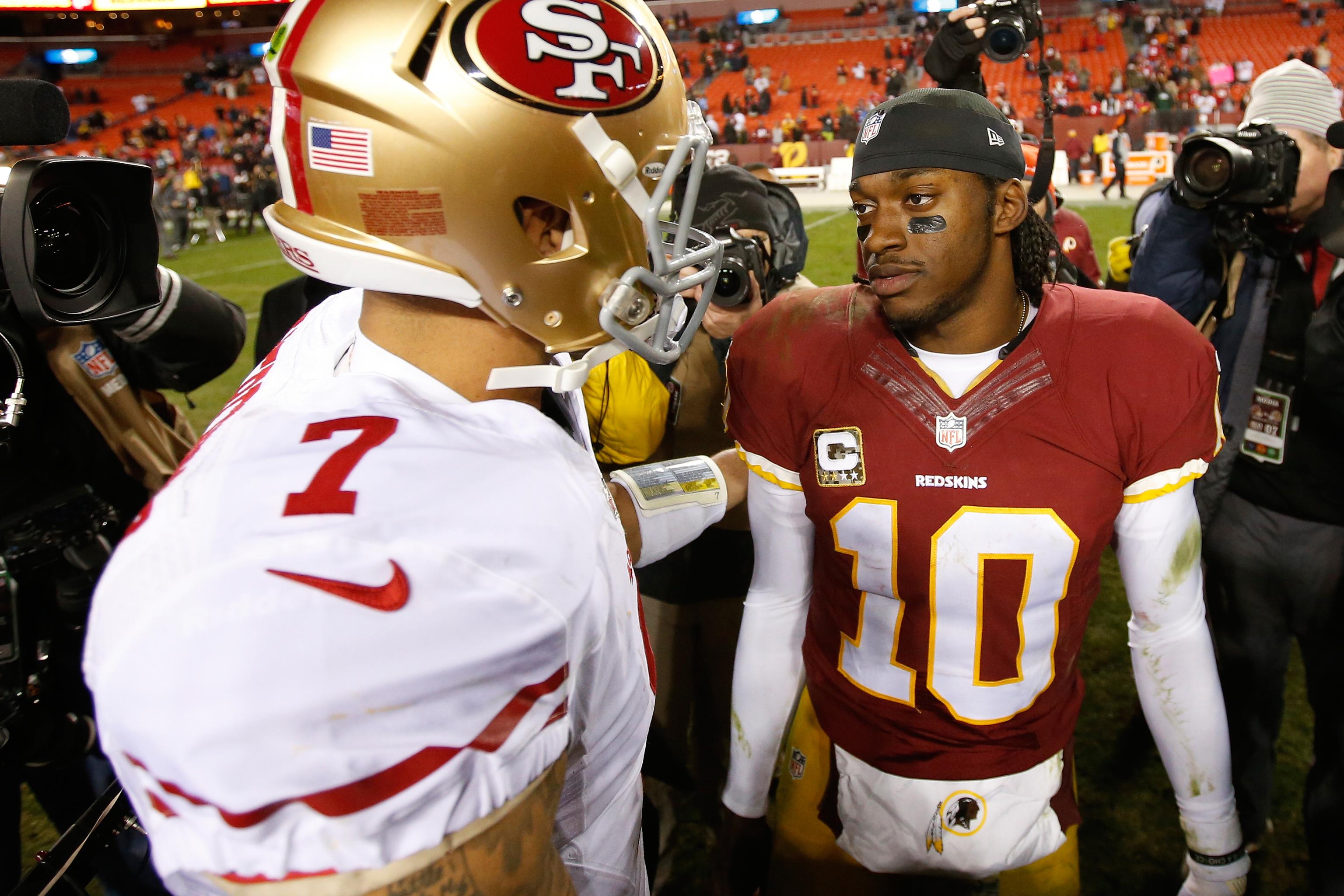 Colin Kaepernick Passes Robert Griffin III as NFL's Best-Selling