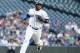 SEATTLE, WA - JULY 05: Robinson Cano #22 of the Seattle Mariners heads home on a single from Ben Gamel #16 in the first inning at Safeco Field on July 5, 2017 in Seattle, Washington. (Photo by Lindsey Wasson/Getty Images)
