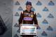 SPARTA, KY - JULY 07: Kyle Busch, driver of the #18 Snickers Toyota, poses for a photo after winning the pole award during qualifying for the Monster Energy NASCAR Cup Series Quaker State 400 presented by Advance Auto Parts at Kentucky Speedway on July 7, 2017 in Sparta, Kentucky. (Photo by Robert Laberge/Getty Images)