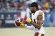 CHICAGO, IL - DECEMBER 24: Josh Norman #24 of the Washington Redskins gets set to put his helmet on as he takes the field during the game against the Chicago Bears at Soldier Field on December 24, 2016 in Chicago, Illinois. Washington defeated Chicago 41-21. (Photo by Joe Robbins/Getty Images)