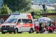 Abdelhak Nouri of Ajax is very badly injured during the friendly match between Ajax Amsterdam and SV Werder Bremen at Lindenstadion on July 08, 2017 in Hippach , Austria(Photo by VI Images via Getty Images)
