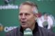 Boston Celtics Danny Ainge at the team's practice facility in Waltham, Mass., Friday, June 23, 2017. With Tatum, a 6-foot-8 small forward, the Celtics get a player who was a polished scoring threat during his lone season at Duke. (AP Photo/Charles Krupa)