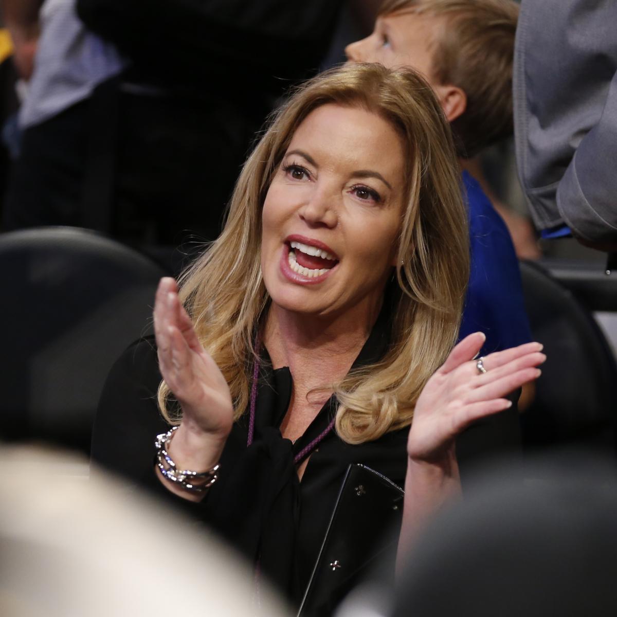 Jeanie Buss Says Lonzo Ball Is Exciting to Watch, Won't Discuss Paul ...