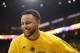OAKLAND, CA - MAY 04: Stephen Curry #30 of the Golden State Warriors enjoys a laugh prior to Game Two of the NBA Western Conference Semi-Finals against the Utah Jazz at ORACLE Arena on May 4, 2017 in Oakland, California. NOTE TO USER: User expressly acknowledges and agrees that, by downloading and or using this photograph, User is consenting to the terms and conditions of the Getty Images License Agreement. (Photo by Ezra Shaw/Getty Images)