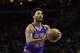 New York Knicks' Derrick Rose in action during an NBA basketball game against the Philadelphia 76ers, Friday, March 3, 2017, in Philadelphia. (AP Photo/Matt Slocum)