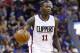 Los Angeles Clippers' Jamal Crawford (11) dribbles the ball against the Phoenix Suns during the first half of an NBA basketball game Thursday, March 30, 2017, in Phoenix. (AP Photo/Ross D. Franklin)