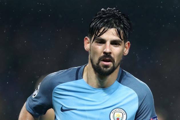 MANCHESTER, ENGLAND - DECEMBER 06:  Nolito of Manchester City in action during the UEFA Champions League match between Manchester City FC and Celtic FC at Etihad Stadium on December 6, 2016 in Manchester, England.  (Photo by James Baylis - AMA/Getty Images)