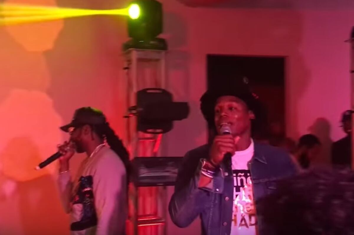 Cam Newton And 2 Chainz Rap Riverdale Rd Together At Under Armour Shoe Release Bleacher Report Latest News Videos And Highlights