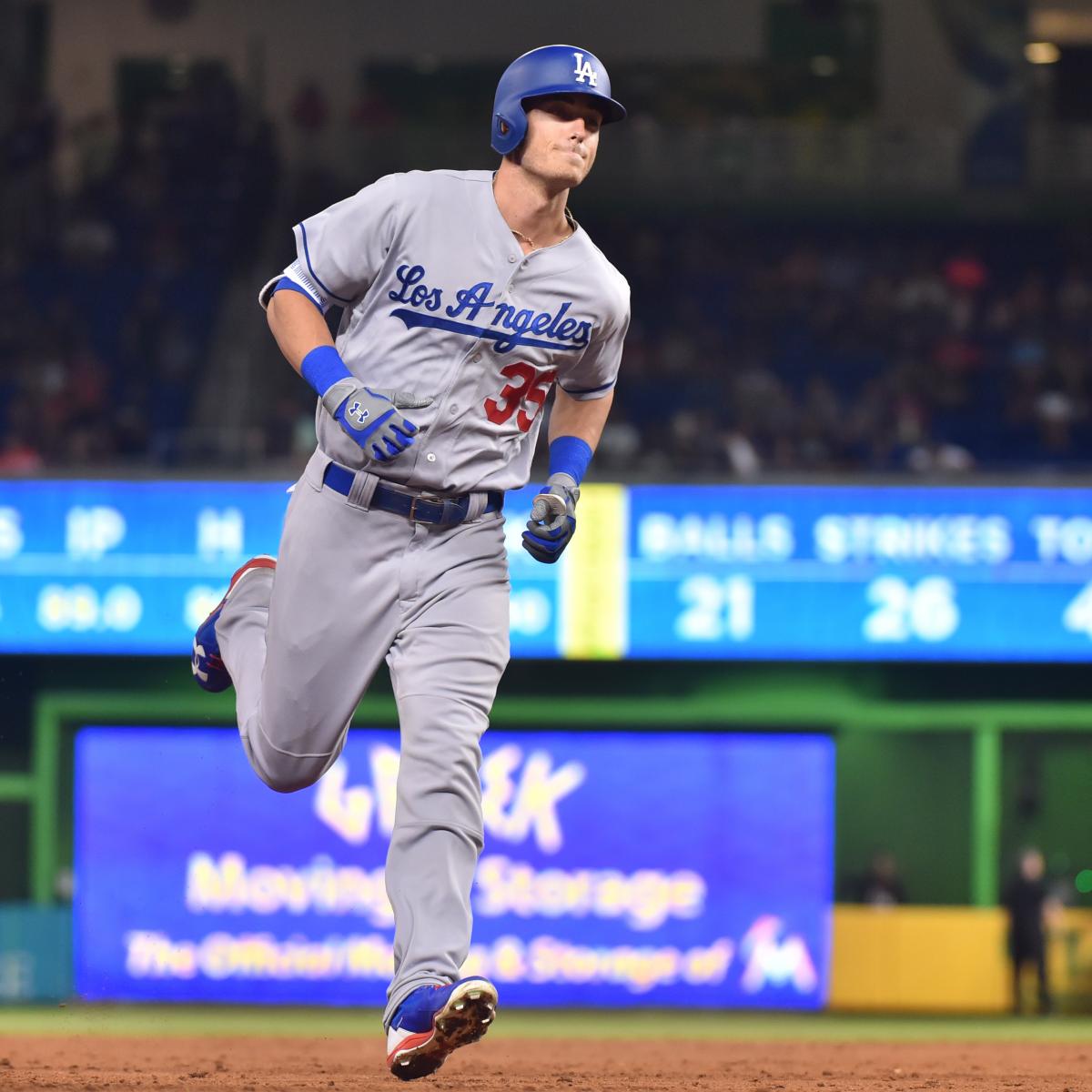 Cody Bellinger hits for the cycle vs. Marlins