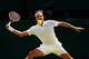 LONDON, ENGLAND - JULY 06: Roger Federer of Switzerland plays a forehand during the Men's Singles Quarter Finals match against Marin Cilic of Croatia on day nine of the Wimbledon Lawn Tennis Championships at the All England Lawn Tennis and Croquet Club on July 6, 2016 in London, England. (Photo by Adam Pretty/Getty Images)