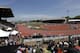 Hayward Field is viewed during the Prefontaine Classic track and field meet in Eugene, Ore., Saturday, May 30, 2015. (AP Photo/Don Ryan)
