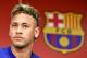 FC Barcelona football star Neymar answers questions during a press conference to announce new sponsorship with Japanese internet retailer Rakuten in Tokyo on July 13, 2017.
Japan's major internet retailer Rakuten entered into main sponsorship contract with FC Barcelona. / AFP PHOTO / Toru YAMANAKA (Photo credit should read TORU YAMANAKA/AFP/Getty Images)
