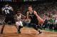 BOSTON, MA - APRIL 10: Jeremy Lin #7 of the Brooklyn Nets handles the ball against the Boston Celtics on April 10, 2017 at the TD Garden in Boston, Massachusetts. NOTE TO USER: User expressly acknowledges and agrees that, by downloading and or using this photograph, User is consenting to the terms and conditions of the Getty Images License Agreement. Mandatory Copyright Notice: Copyright 2017 NBAE (Photo by Brian Babineau/NBAE via Getty Images)