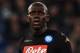 ROME, ITALY - APRIL 09: Kalidou Koulibaly of SSC Napoli in action during the Serie A match between SS Lazio and SSC Napoli at Stadio Olimpico on April 9, 2017 in Rome, Italy. (Photo by Giuseppe Bellini/Getty Images)
