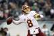 Washington Redskins' Kirk Cousins passes during the second half of an NFL football game against the Philadelphia Eagles, Sunday, Dec. 11, 2016, in Philadelphia. (AP Photo/Matt Rourke)