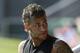 FC Barcelona's Neymar attends a training session at the Sports Center FC Barcelona Joan Gamper in Sant Joan Despi, Spain, Monday, July 17, 2017. (AP Photo/Manu Fernandez)