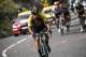 Slovenia's Primoz Roglic rides in a breakaway during the 183 km seventeenth stage of the 104th edition of the Tour de France cycling race on July 19, 2017 between Le La Mure and Serre-Chevalier, French Alps. / AFP PHOTO / Jeff PACHOUD (Photo credit should read JEFF PACHOUD/AFP/Getty Images)