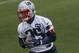 New England Patriots running back Mike Gillislee catches a pass during an NFL football organized team activities practice Thursday, May 25, 2017, in Foxborough, Mass. (AP Photo/Bill Sikes)