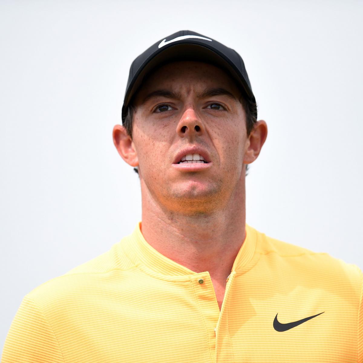 what time is rory mcilroy teeing off today