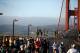 SAN FRANCISCO, CA - JUNE 16: Runners cross the Golden Gate Bridge during the 2013 San Francisco Marathon and Half-Marathon on June 16, 2013 in San Francisco, California. (Photo by Ezra Shaw/Getty Images)