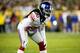 GREEN BAY, WI - OCTOBER 09: Janoris Jenkins #20 of the New York Giants plays cornerback in the third quarter against the Green Bay Packers at Lambeau Field on October 9, 2016 in Green Bay, Wisconsin. (Photo by Dylan Buell/Getty Images)