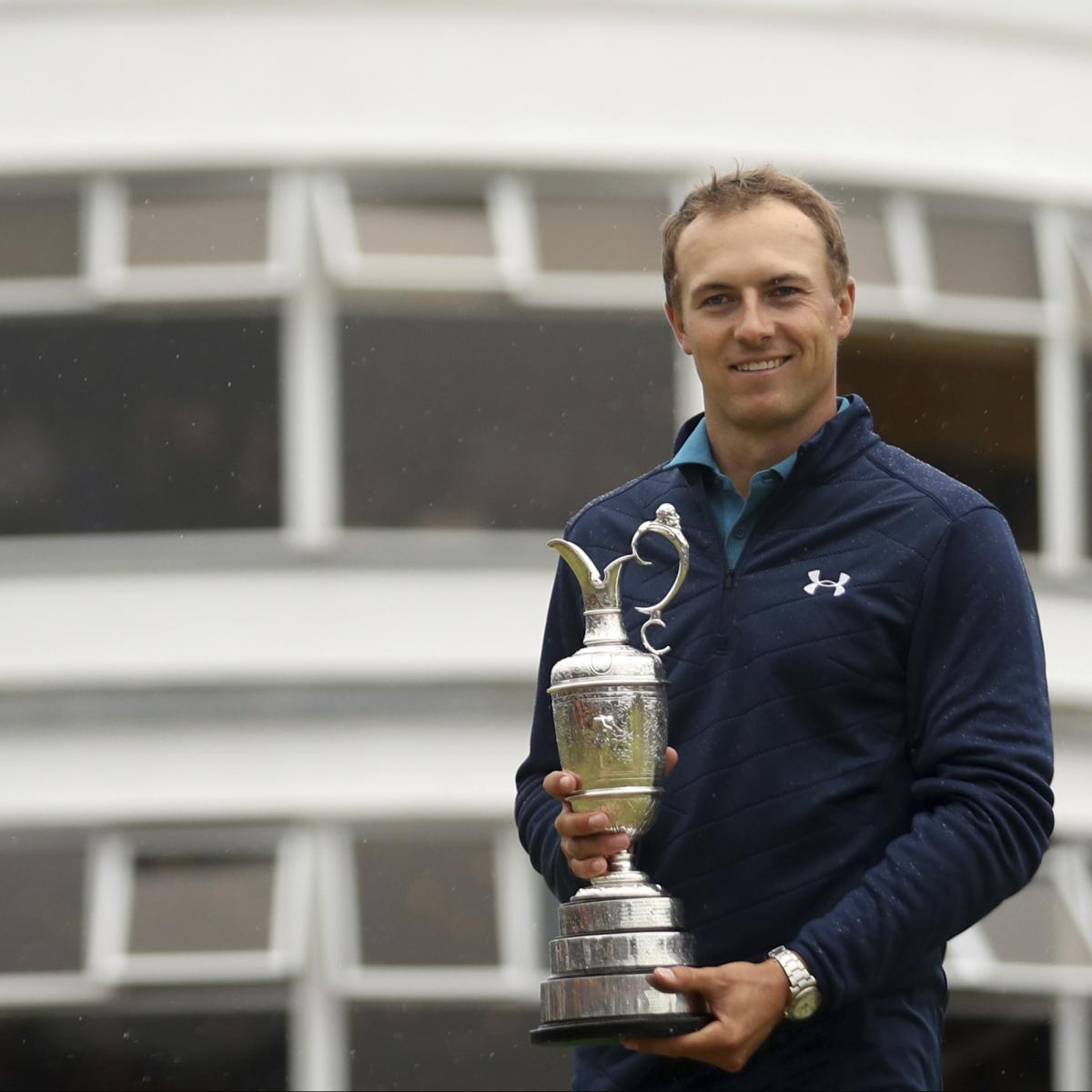 Jordan Spieth 2nd Golfer to Win 3 Different Majors Before Age