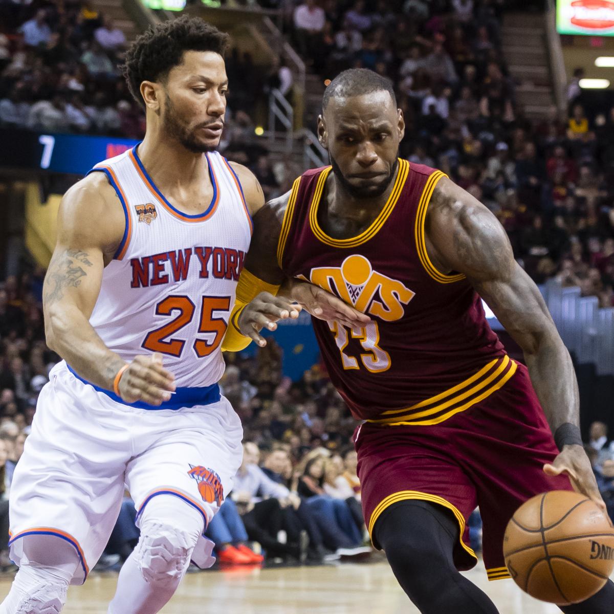 Derrick Rose leaves Knicks for Cavaliers