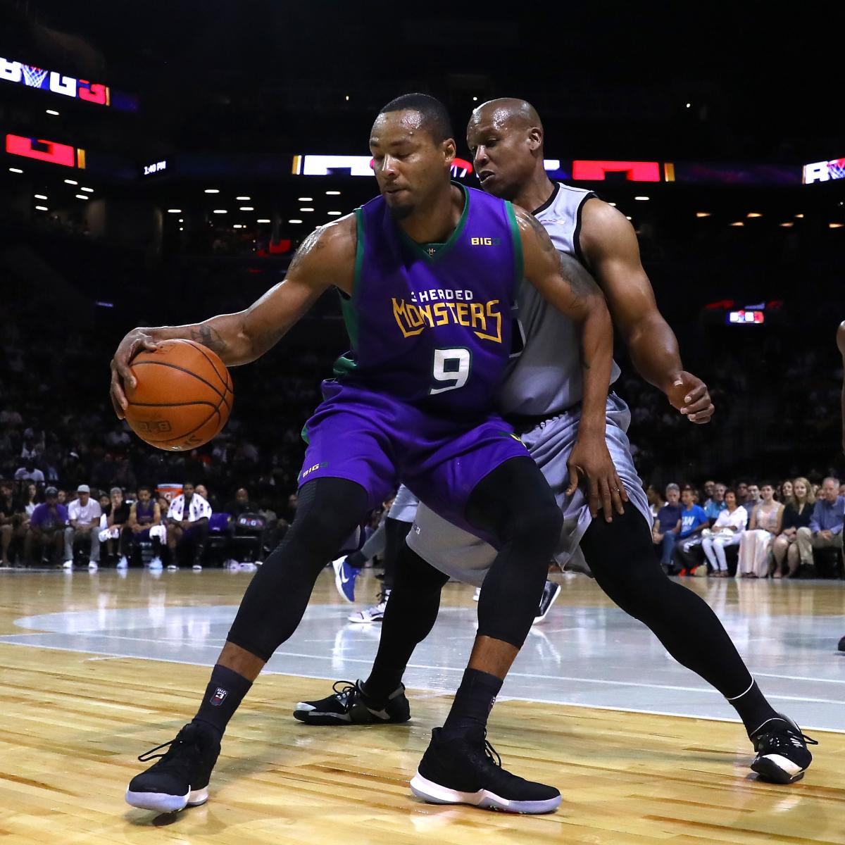 Ranking Top 10 Big3 Players Rashard Lewis Is The Alpha Dog