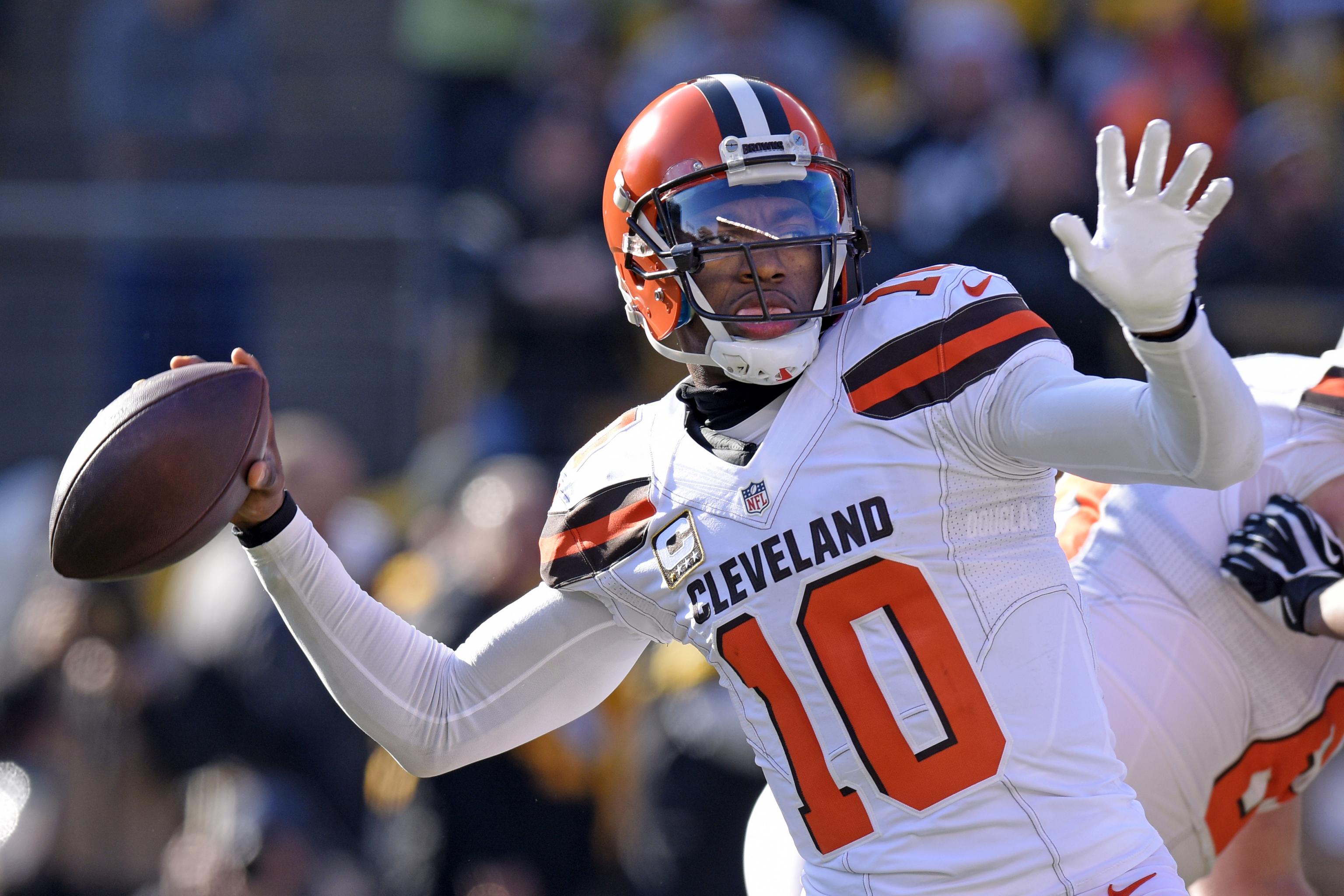 Terrelle Pryor of Cleveland Browns gets snaps at quarterback - ESPN